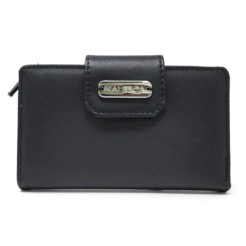 Billetera Nautica color negro para mujer