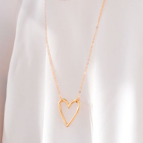 Set de aretes y cadena con dije 2mm- 22" para mujer