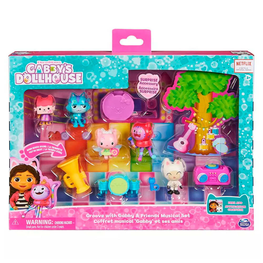 Gabby's Dollhouse - Figura Surpresa - Sítio do Bebé