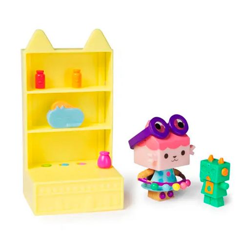 Gabby'S Dollhouse Set De Muebles C/Figuras y Accesorios