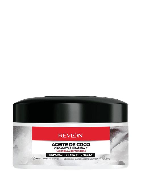 Tratamiento Capilar Mascarilla Capilar Revlon Aceite de Coco Orgánico y Vitamina E