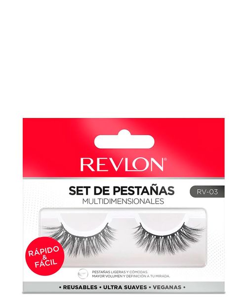 Set Pestañas Revlon Multidimensionales