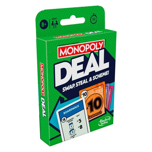 Monopoly cartas deal juego de mesa