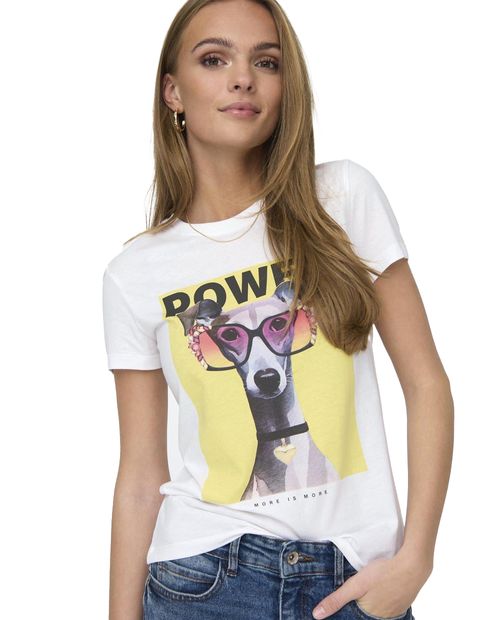 Camiseta Only manga corta para mujer