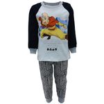 Pijama-2-piezas-multicolor-con-estampado-de-avatar-para-niño