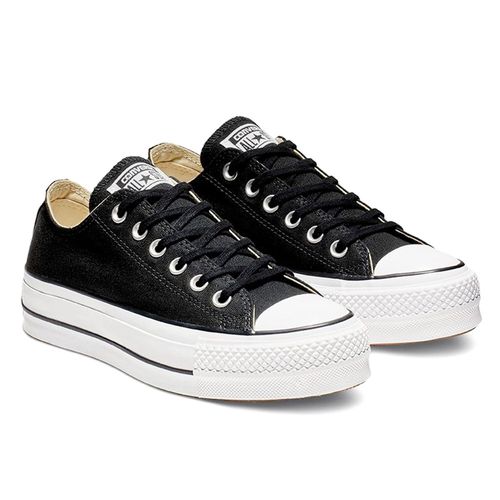 Zapato Converse Chuck Taylor All Star color negro/blanco para mujer