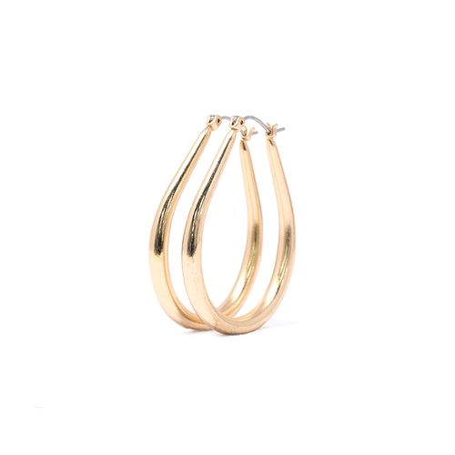 Aretes dorados para mujer
