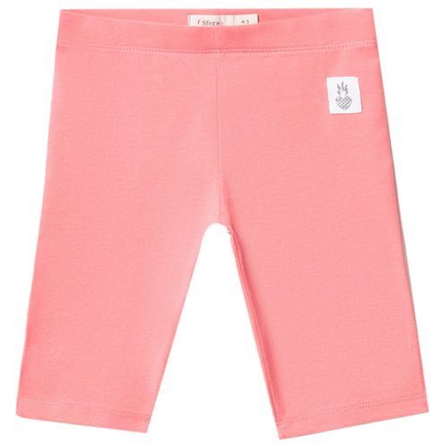 Short rosado sólido para niña