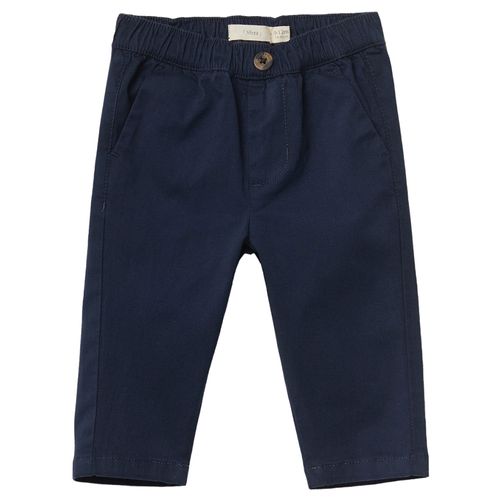 Pantalón azul sólido para bebé niño