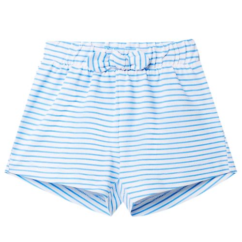 Short bicolor a rayas para bebé niña
