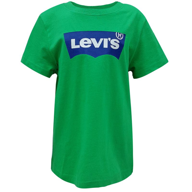 Camiseta verde con estampado para nino