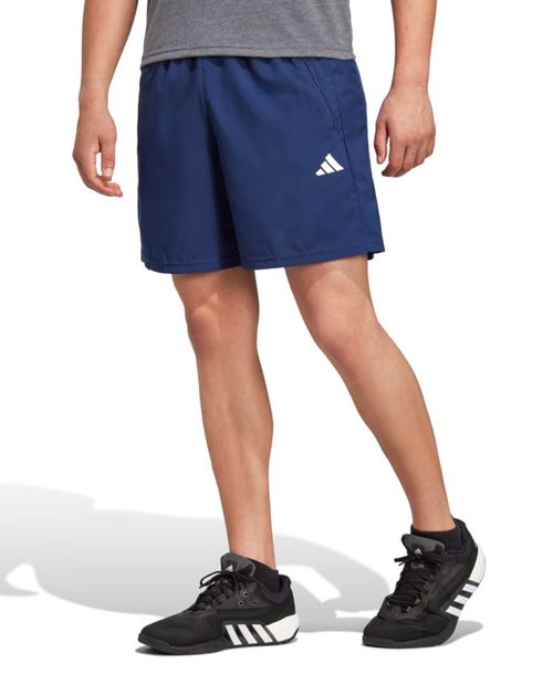 Pantalón corto deportivo azul Adidas para hombre
