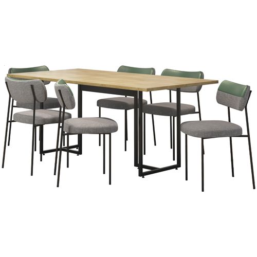 Comedor  6 personas rectangular Mila
