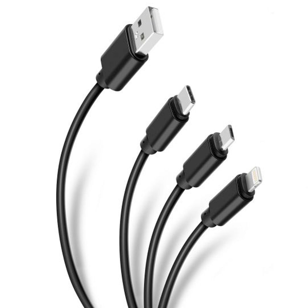 Cable 3 En 1 Usb A Lightningmicro Usbusb C Siman El Salvador 9940