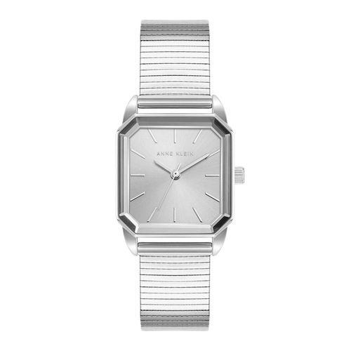 Reloj Anne Klein análogo metálico plateado para mujer