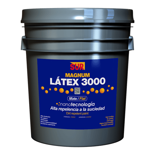 Pintura de agua Magnum Látex 3000 Mate