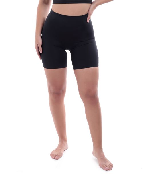 Faja de short color negro para dama