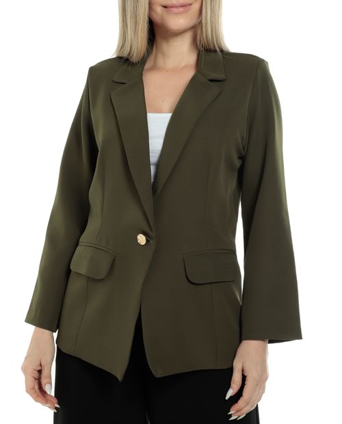 Blazer Marcella manga larga para mujer