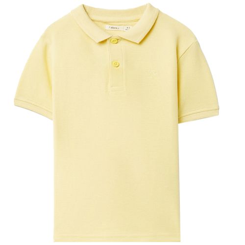 Camisa tipo polo manga corta para nino