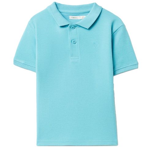 Camisa celeste sólido para niño