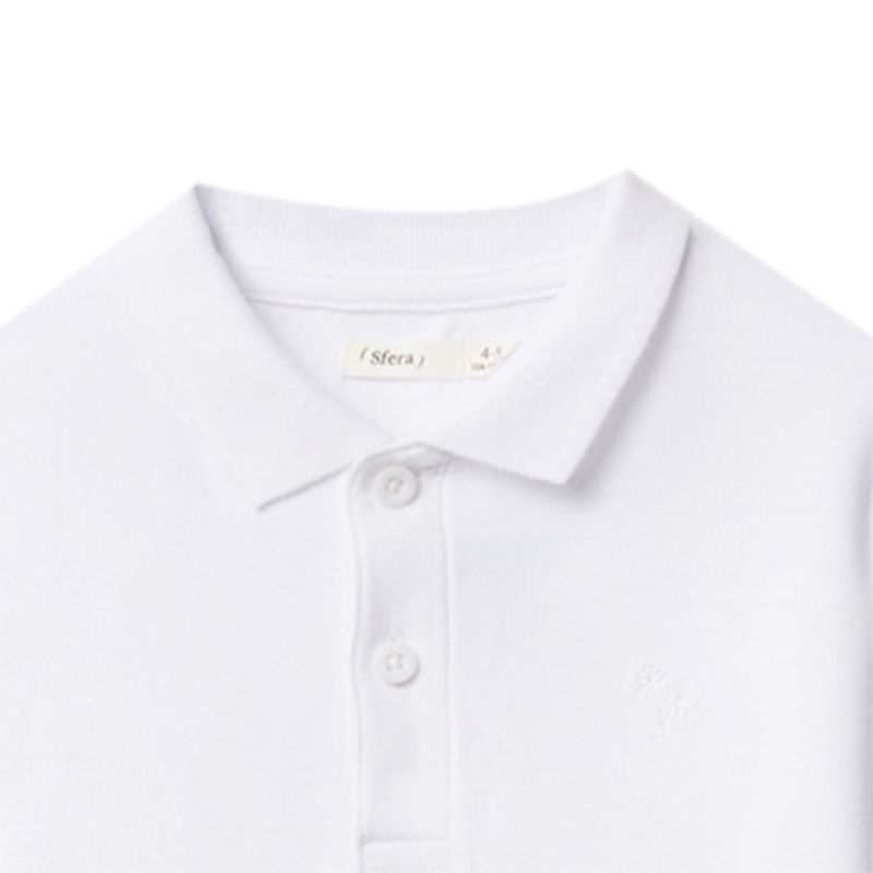 Camisa blanca niño sfera hotsell