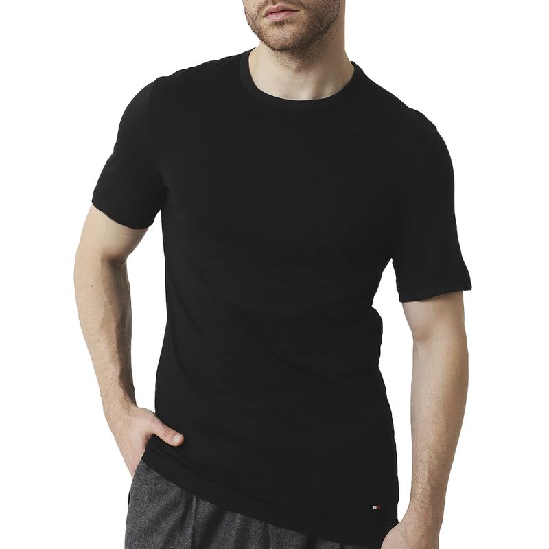 Camisetas interiores negras hombre new arrivals