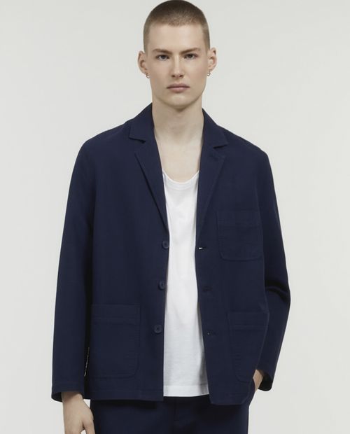 Sfera Chaqueta casual navy heather para hombre