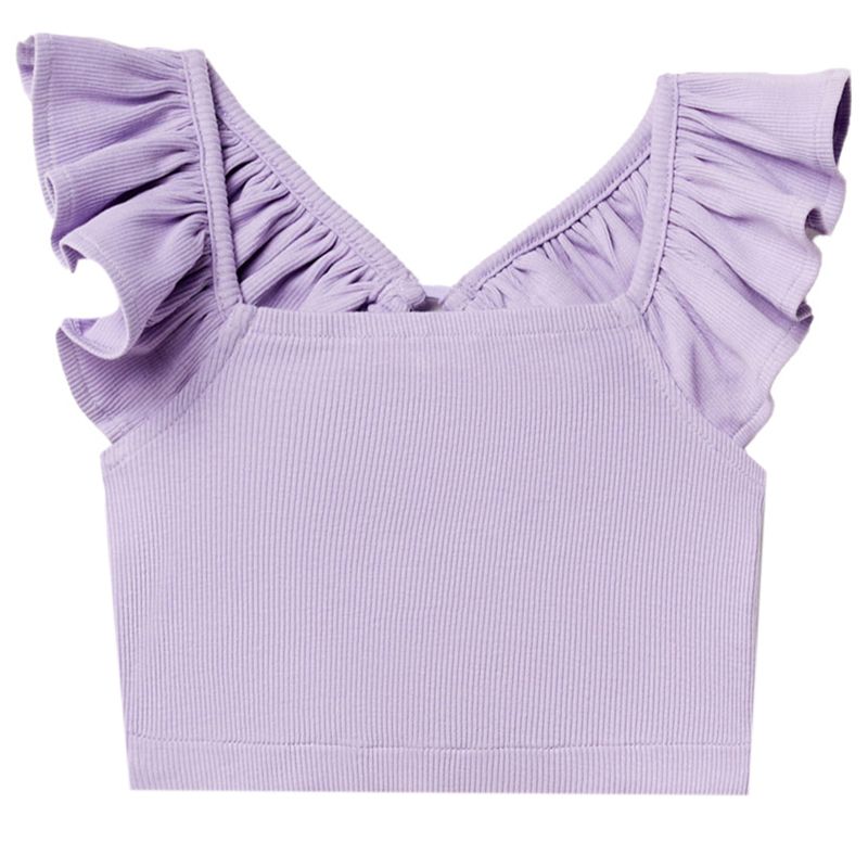 Blusa morada solido para nina