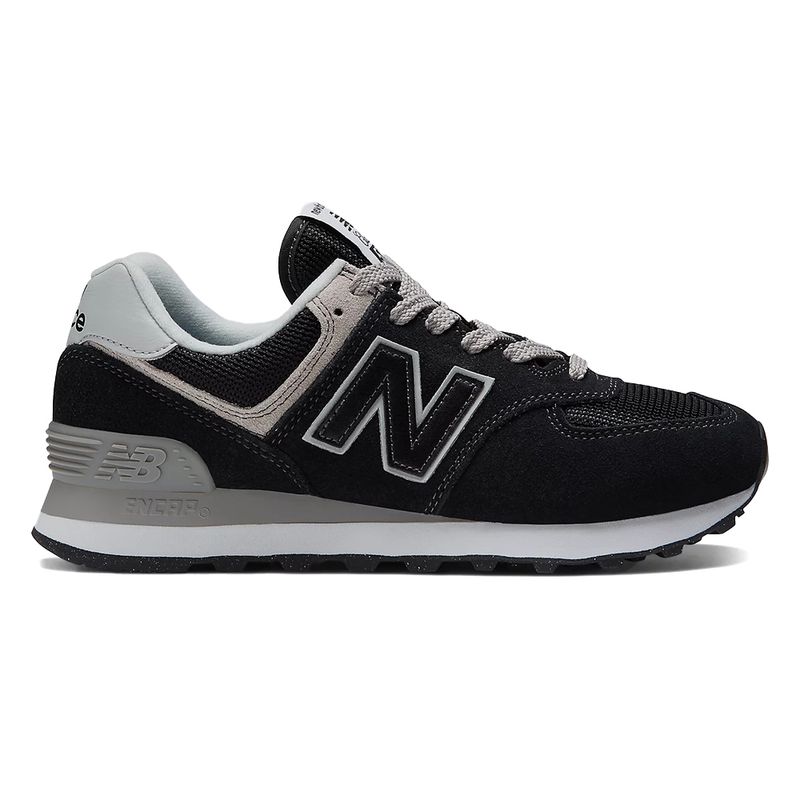 Zapato New Balance 574 casual color negro para mujer