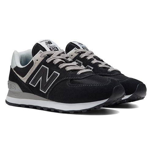 Zapato New Balance 574  casual color negro para mujer