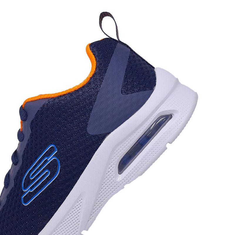 Calzado deportivo Skechers navy para niño Siman Guatemala