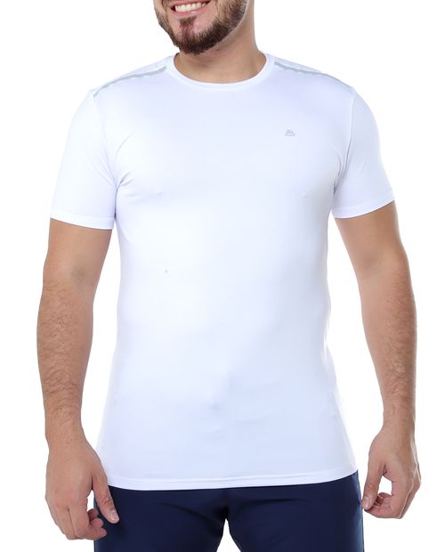 Camiseta reflectiva blanca para hombre