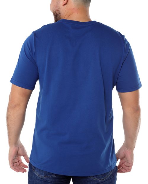 Camiseta cuello redondo navy para hombre