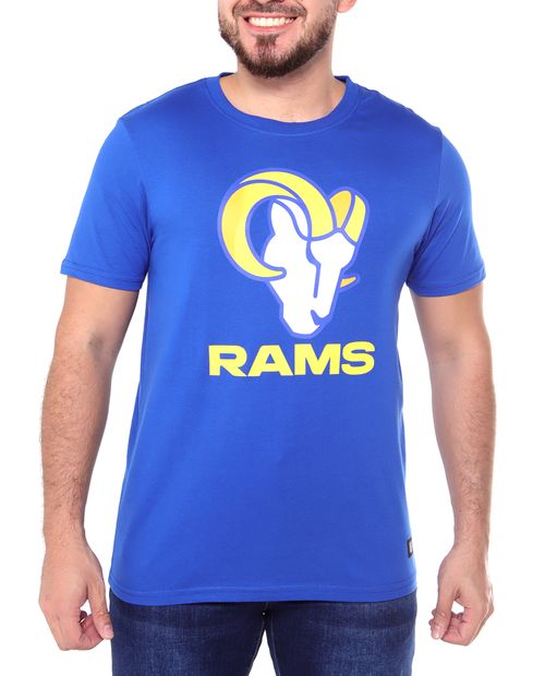 Camiseta deportiva Rams azul para hombre