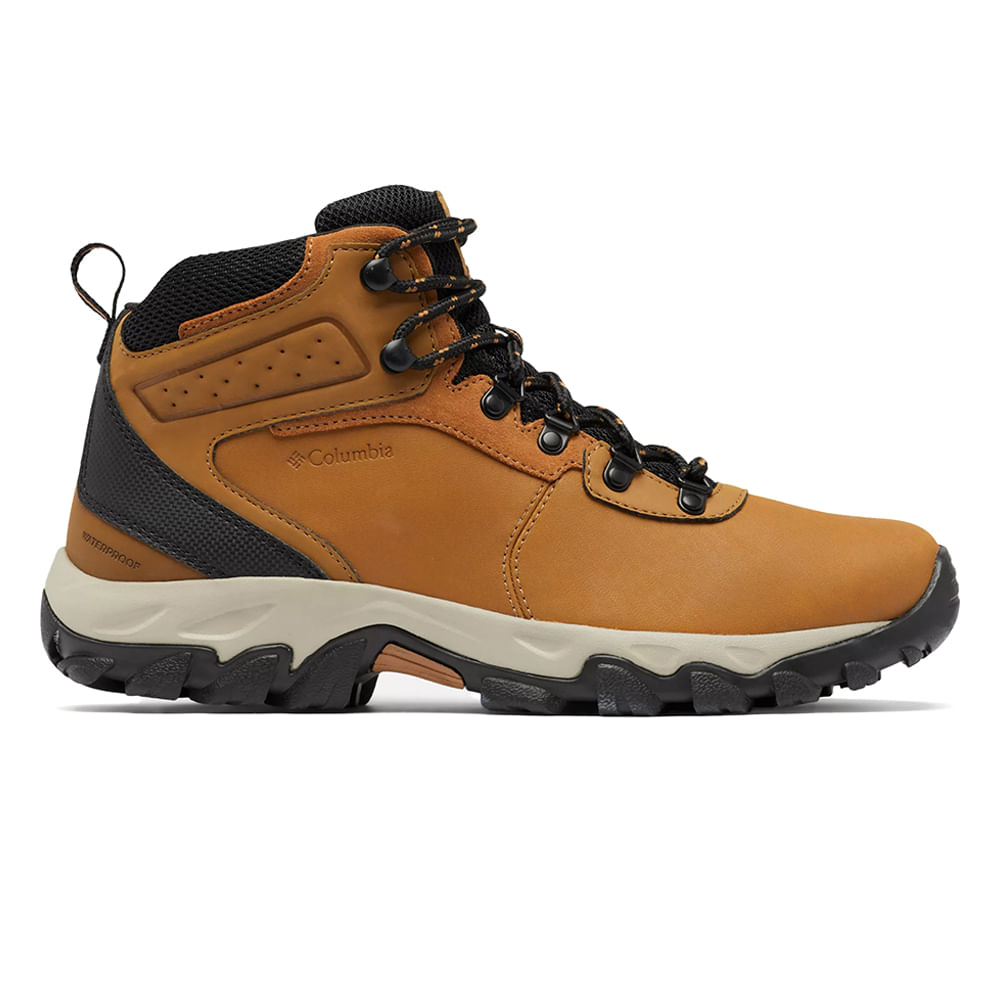 Columbia Newton Ridge Plus II Bota casual color cafe impermeable para hombre