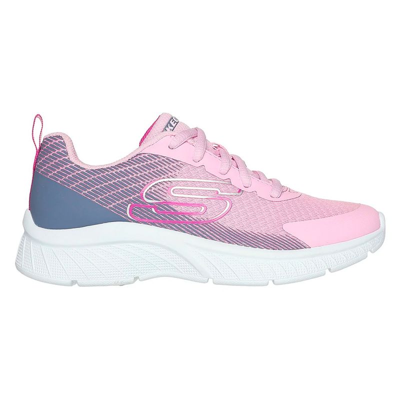 Zapato deportivo Skechers rosado para nina