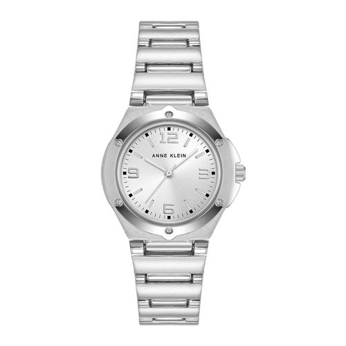 Reloj Anne Klein análogo metal plateado para mujer