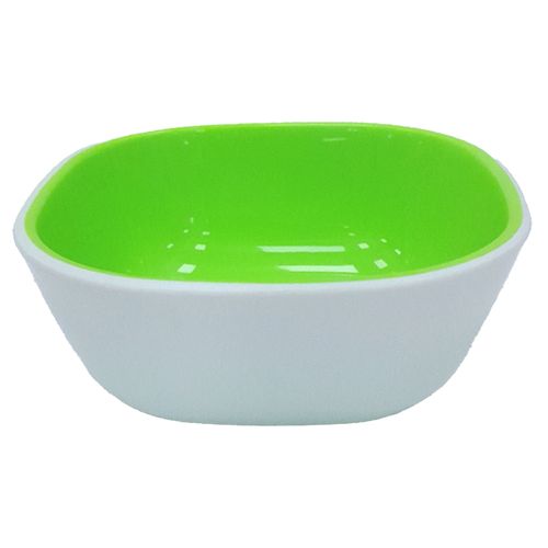 Plato hondo color verde