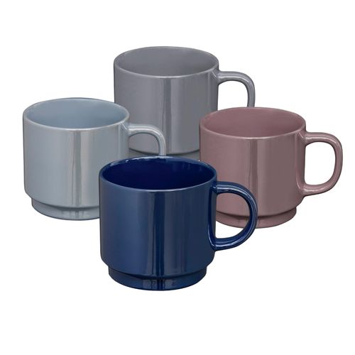 Set de 4 tazas perladas 14.8 onzas