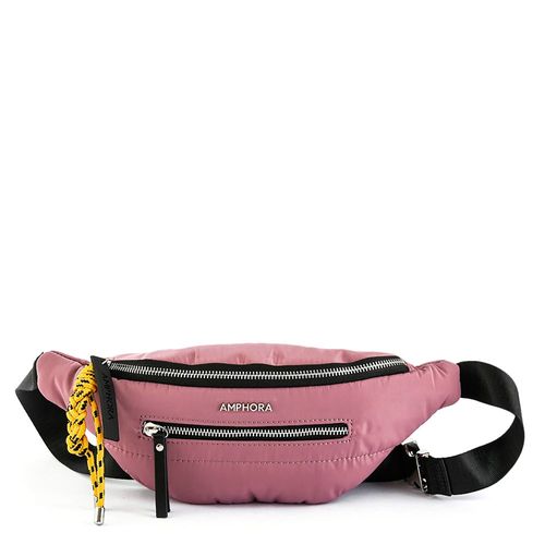 Cangurera Amphora Lumiere color rosado para mujer