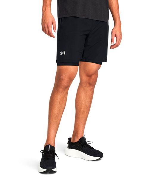 Short deportivo Under Armour negro para hombre