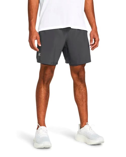 Short deportivo Under Armour gris oscuro para hombre