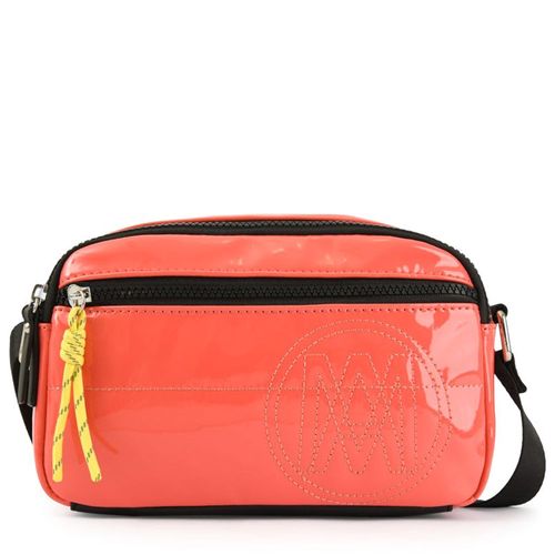 Cartera crossbody Amphora coral para mujer