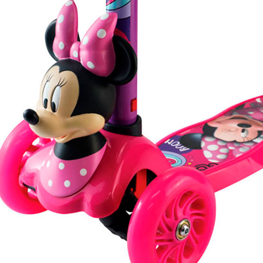 Minnie scooter 3d micro 3 ruedas c/luz - Siman Costa Rica