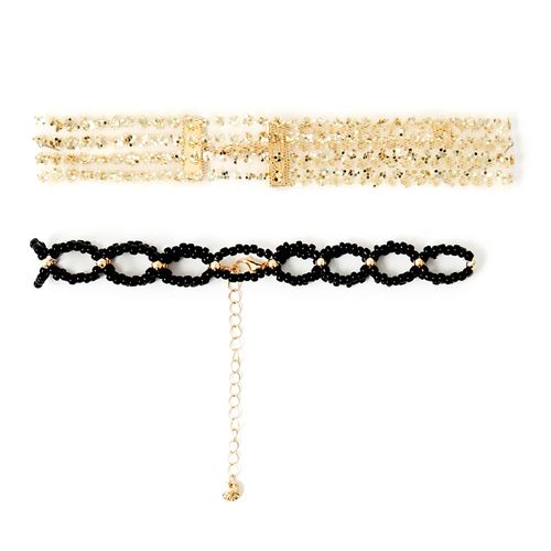 Set de 2 chokers Sfera para mujer