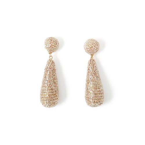 Pendientes dorados para mujer