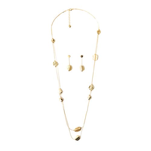 Conjunto de collar y aretes