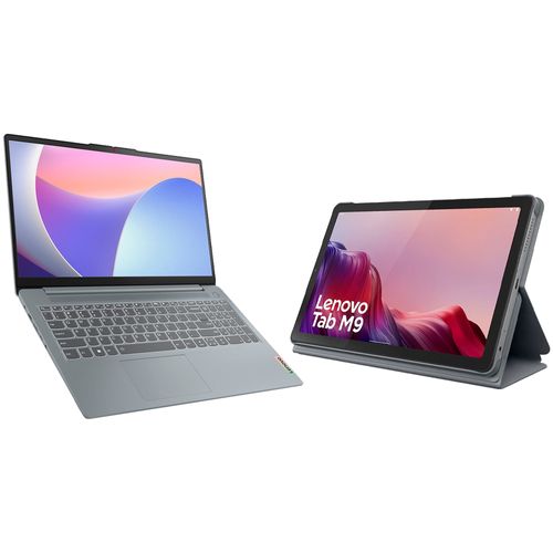 Paquete Lenovo ideapad slim 3 Intel Core i3 i3-N305 8GB RAM + 512GB SSDROM + Tab M9 4GB RAM + 128GB ROM 4G LTE