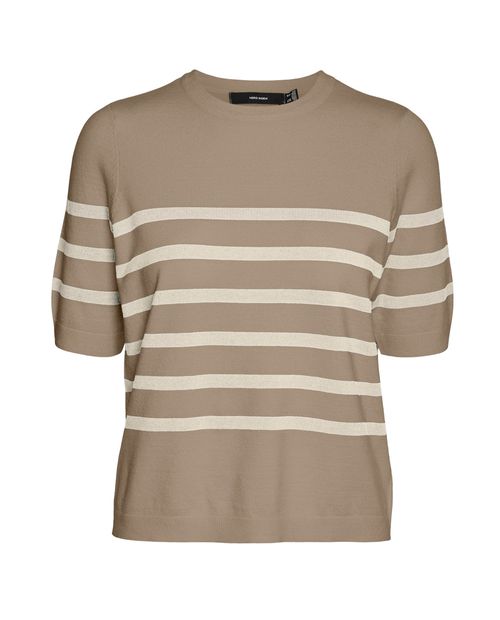 Blusa Vero Moda sweatshirt rayada manga 3/4 para mujer