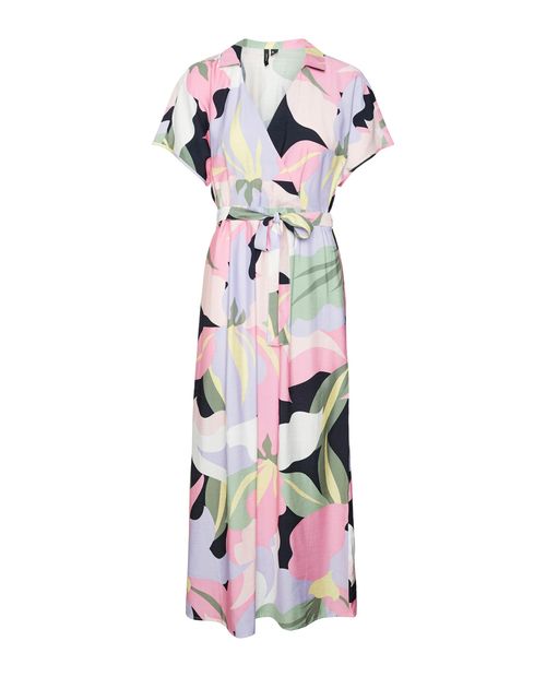 Vestido Vero Moda shirt dress estampado manga corta para mujer